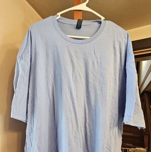 Gildan Softstyle Sky Blue Tee Mens 3 XL